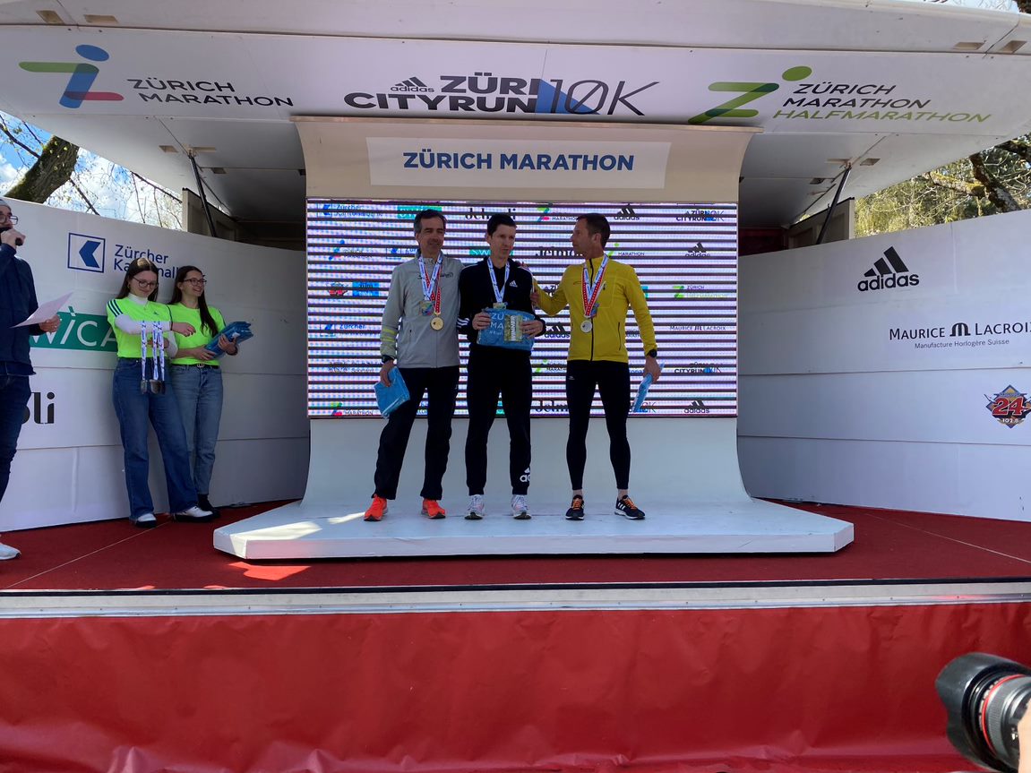 Alex bei der Siegerehrung